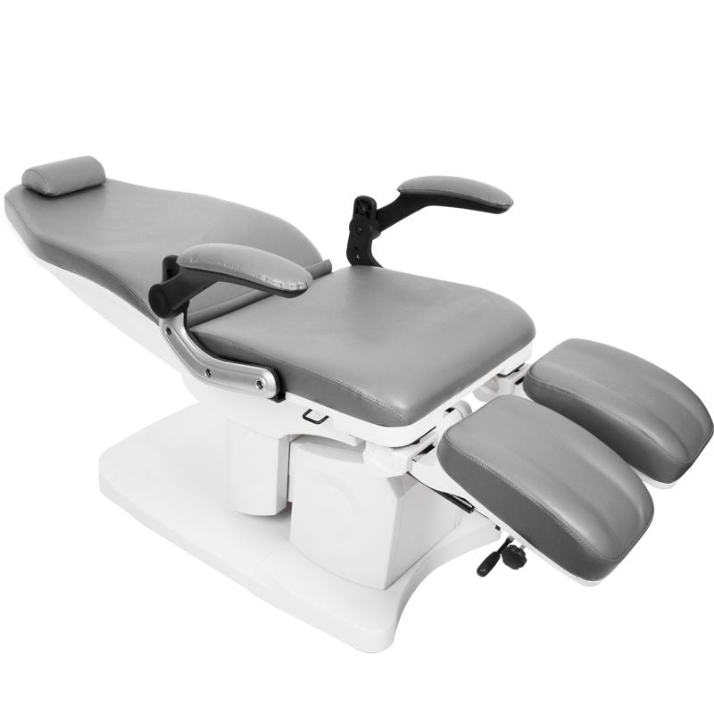 Elektrické podiatrické křeslo. Azzurro 709A 3 motory šedá