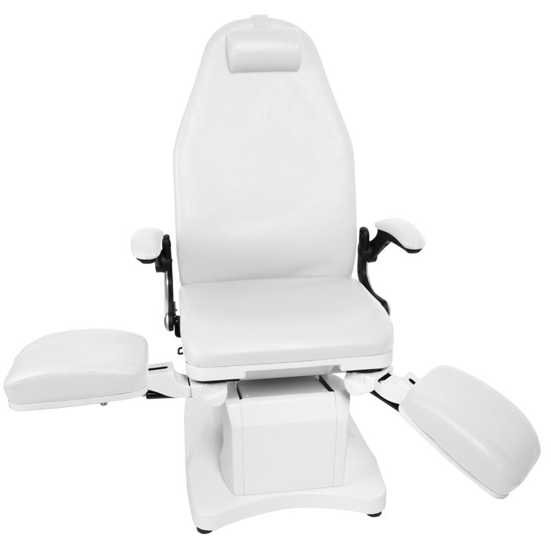 Elektrické podiatrické křeslo. Azzurro 709A 3 motory bílá