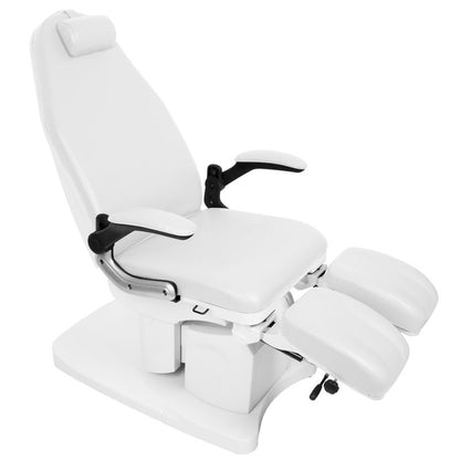 Elektrické podiatrické křeslo. Azzurro 709A 3 motory bílá