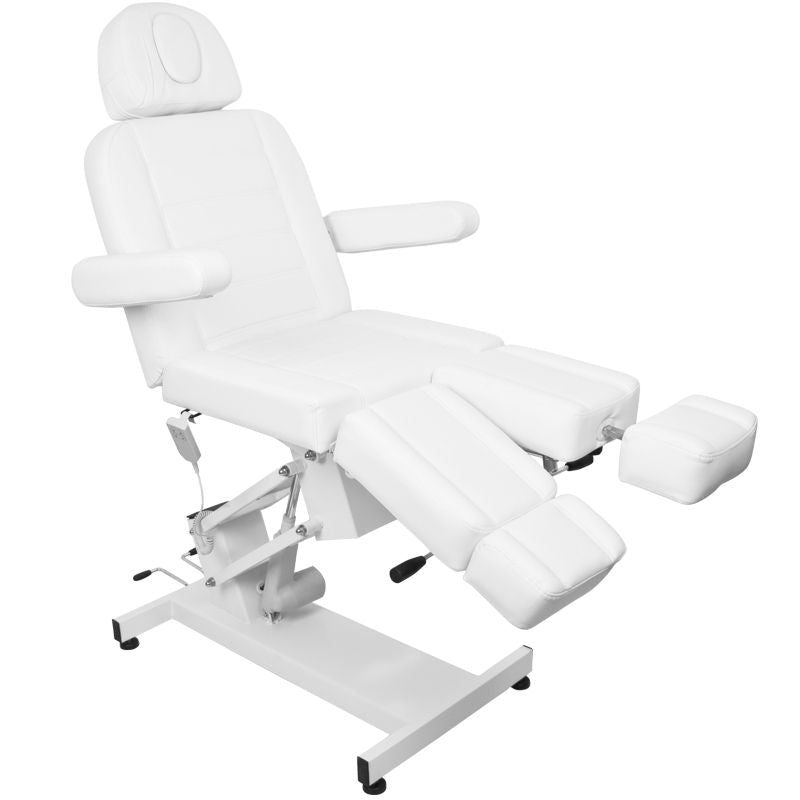 Elektrické kosmetické křeslo Azzurro 706 pedi 1 motor bílé