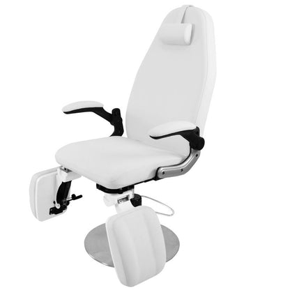 Hydraulické podiatrické křeslo Azzurro 713A, bílé