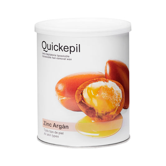 Quickepil depilační vosk, zinkovo-arganová dóza, 800 ml