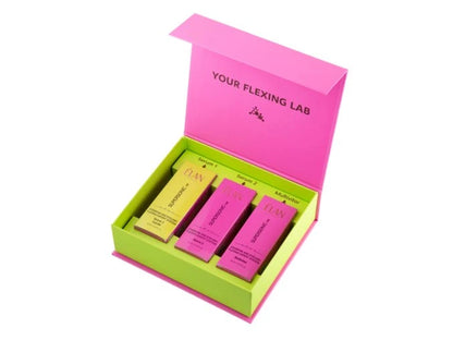 ÉLAN SUPERSONIC 2.0 Flexing Expert System – eyelash and eyebrow lamination kit (Serum 1 CLEAR) – 3×10 ml bottles