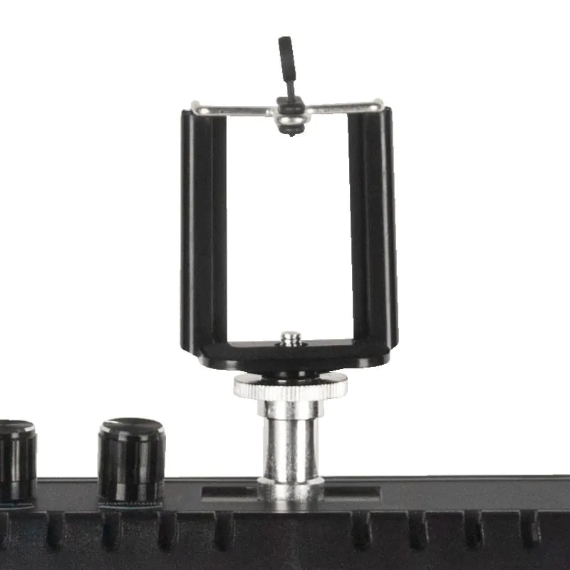 Kruhové světlo 18" 48W LED černé + stativ