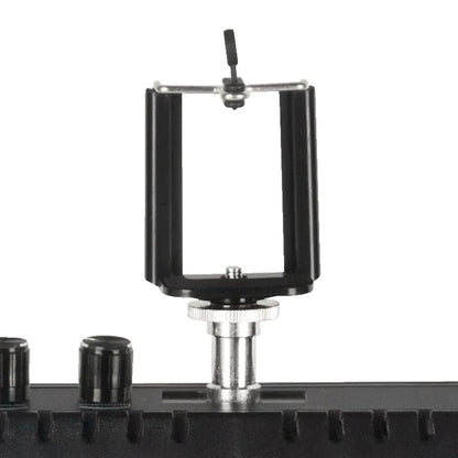 Kruhové světlo 18" 48W LED černé + stativ