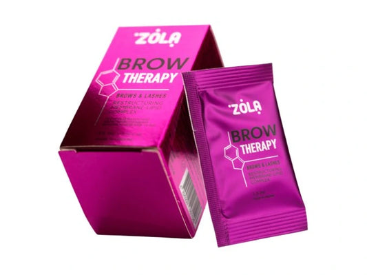 ZOLA Brow Therapy Restrukturierungsserum für Wimpern und Augenbrauen 10×1,5 ml