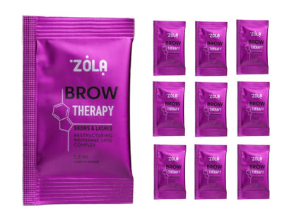 ZOLA Brow Therapy Restrukturierungsserum für Wimpern und Augenbrauen 10×1,5 ml