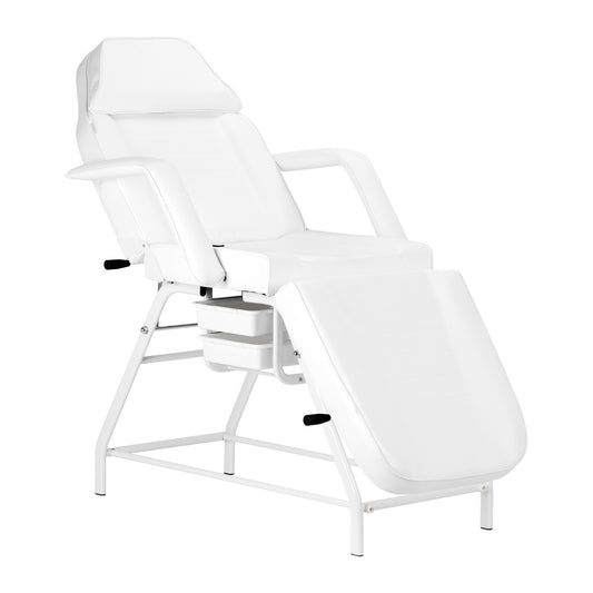557A cosmetic chair with white cuvettes