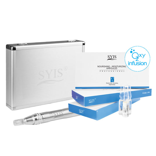 Syis - Microneedle Pen 05 silver + kosmetika Syis