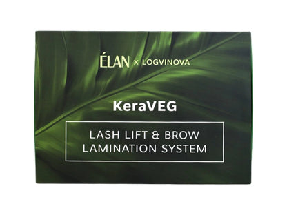 ÉLAN KeraVeg Lash Lift &amp; Brow Lamination System – sada na laminaci obočí a řas