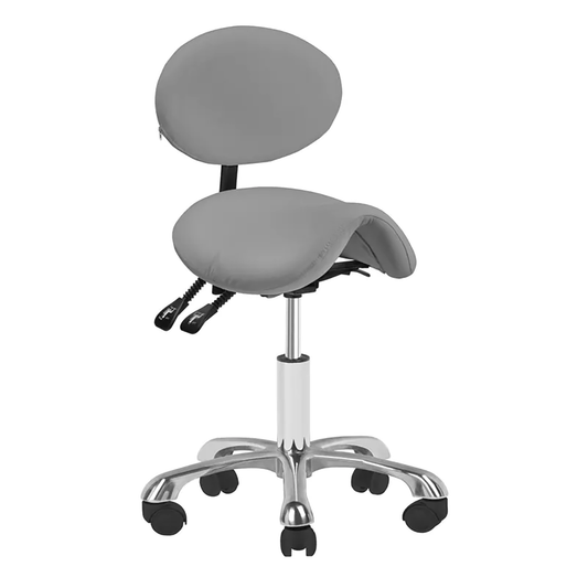 Kosmetický taburet 1025 šedý Giovanni