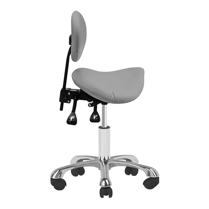 Kosmetický taburet 1025 šedý Giovanni
