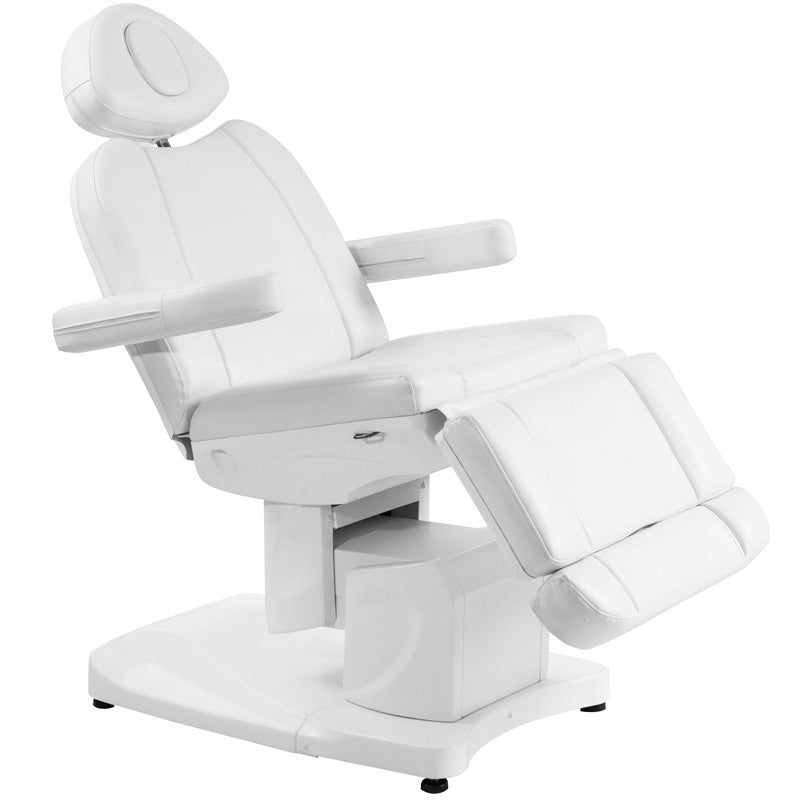 Electric beauty chair Azzurro 708A 4 engines white heated