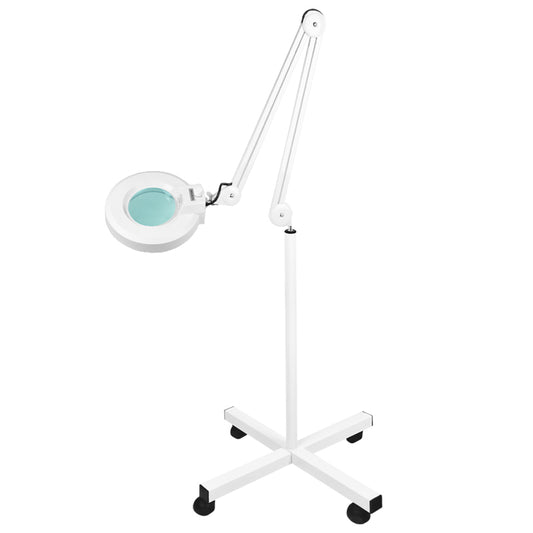 LED lampa s lupou S4 + LED nastavitelný stativ. intenzita světla