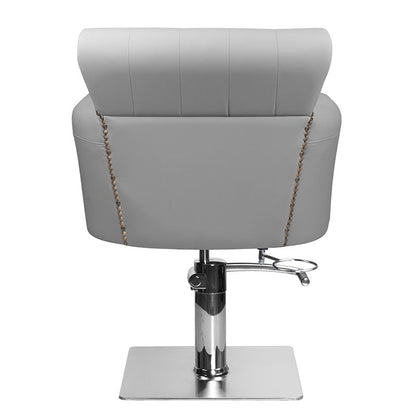 Kadeřnické křeslo Hair System BER 8541 šedé