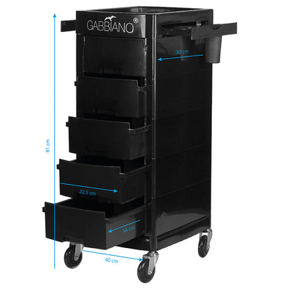 Gabbiano hairdressing assistant FT65-A black