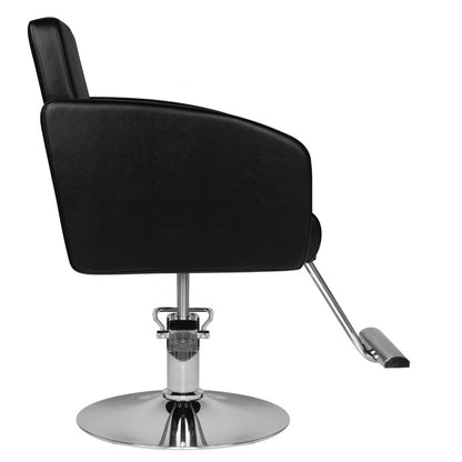 Kadeřnické křeslo Hair System HS40 černé