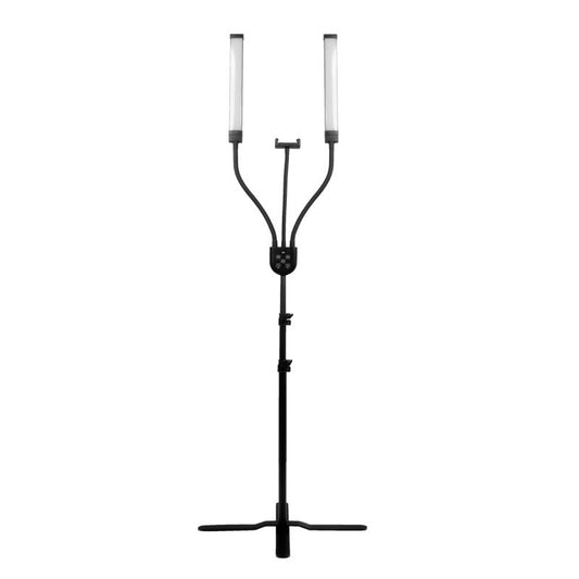 LED lampa na řasy a make-up Polluks IV typ msp-mj-02 černá s dálkovým ovládáním