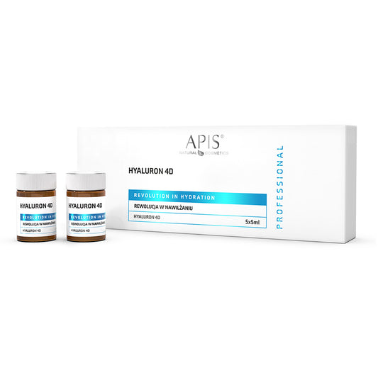 Apis ampule revoluce v hydratačním hyaluronu 4d 5 x 5 ml 