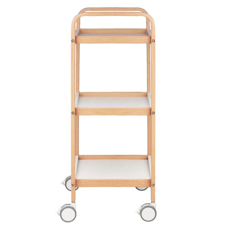 Kosmetický stolek hs09 dřevěný - bílý