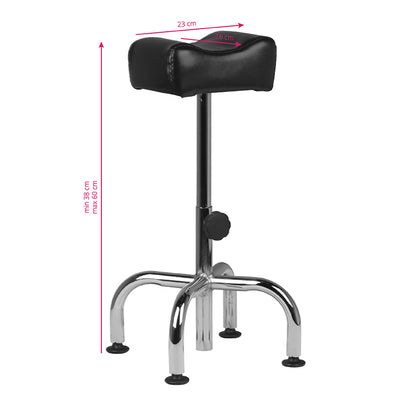 AM-5012C pedicure footrest, black