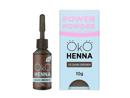 Henna powder for eyebrows OkO 03 Dark Brown 10 g