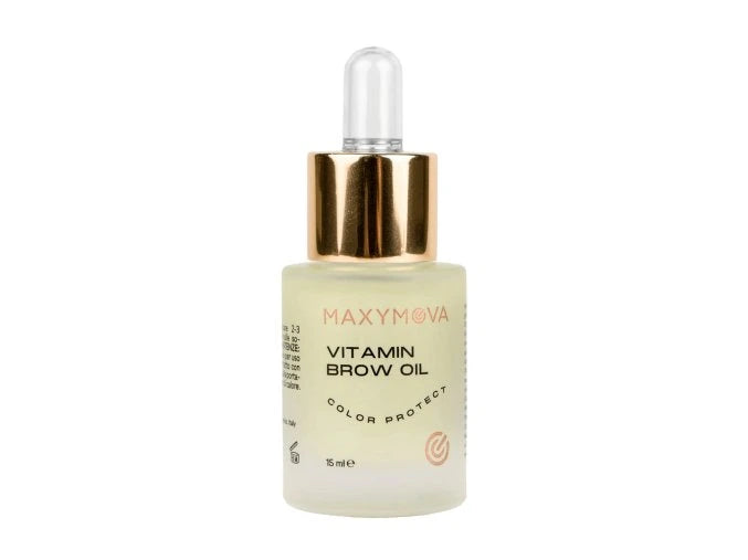 Maxymova Vitamin Brow Oil pflegende Mischung aus Augenbrauenölen – 15 ml Flasche