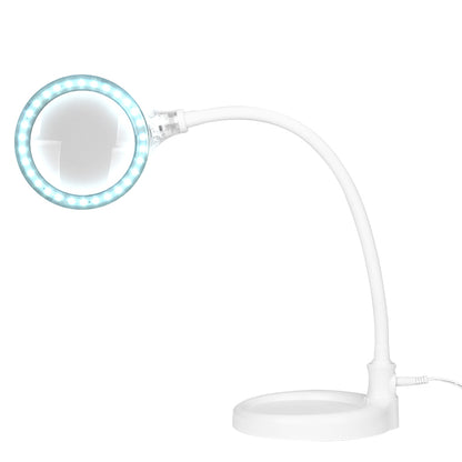 Elegante 2014-2014-2014 lampa s lupou 30 SMD 5D LED se stojánkem a sponou na stůl
