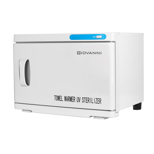 Ohřívač ručníků s UV-C sterilizátorem, 16L, bílý