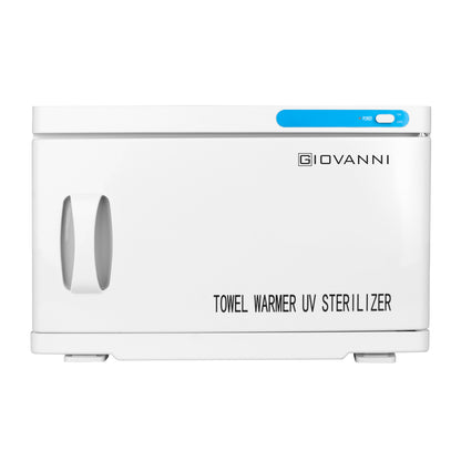 Ohřívač ručníků s UV-C sterilizátorem, 16L, bílý