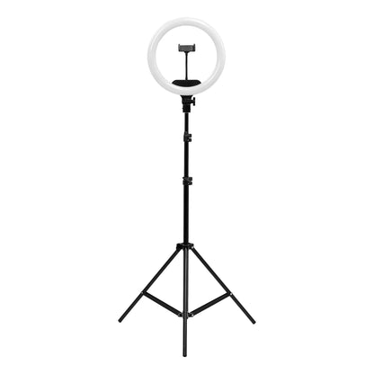 Kruhové LED světlo 13" 36W se stojanem, černé