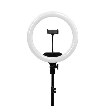 Kruhové LED světlo 13" 36W se stojanem, černé