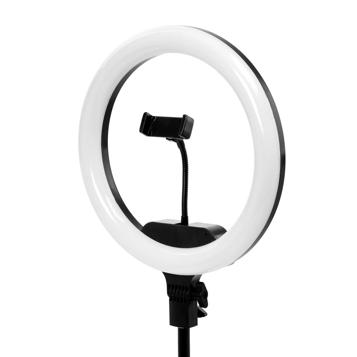 Kruhové LED světlo 13" 36W se stojanem, černé