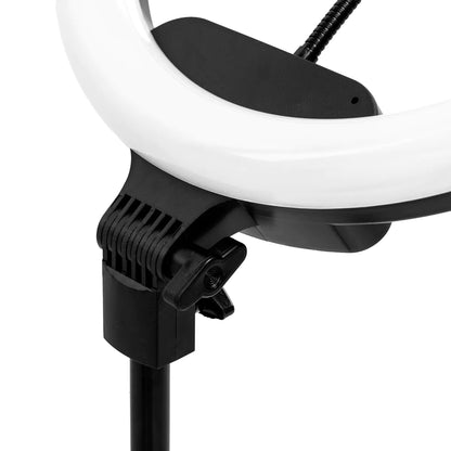 Kruhové LED světlo 13" 36W se stojanem, černé