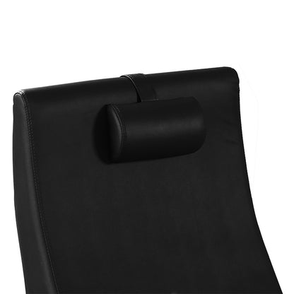 Azzurro 016A černé pedikérské spa křeslo s hydromasáží
