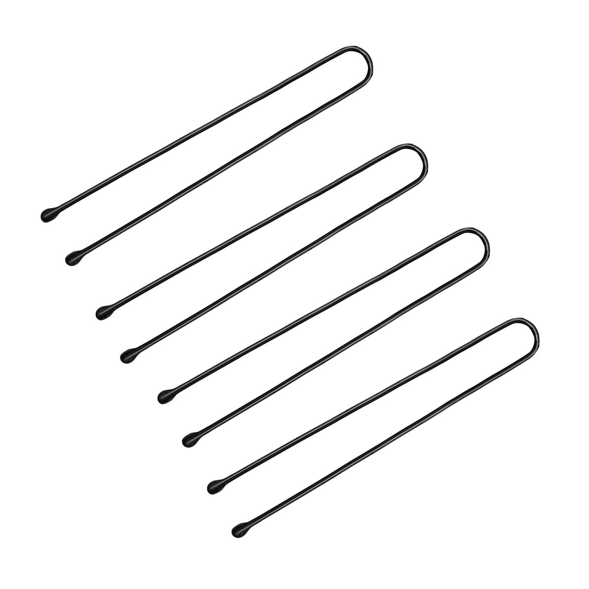 Hairdressing hair pins E-63 150 pcs. 4.9 cm, black