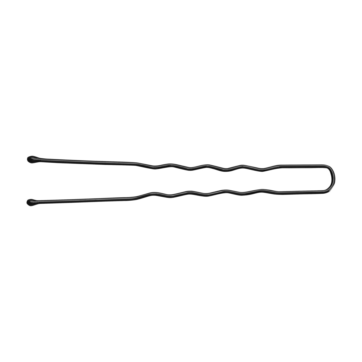 Hairdressing hair pins E-65 300 pcs. 6 cm black