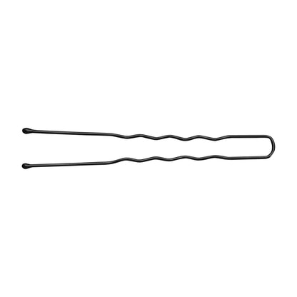 Hairdressing hair pins E-65 300 pcs. 6 cm black