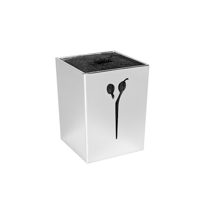Silver hairdressing scissors stand