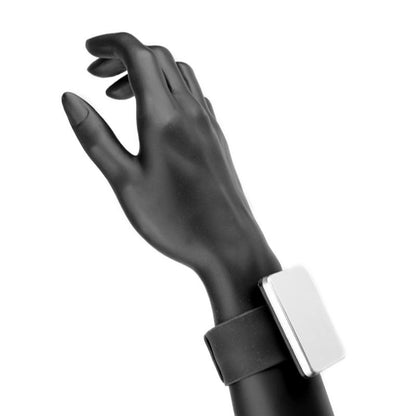 Magnetická čelenka na manžetové knoflíčky, černá