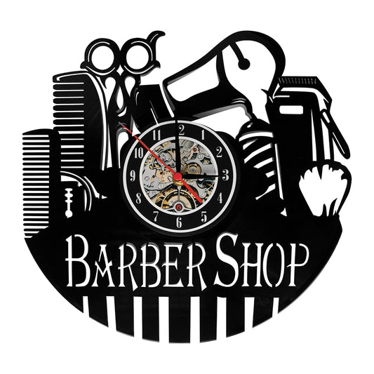 Barber decoration clock Q-103