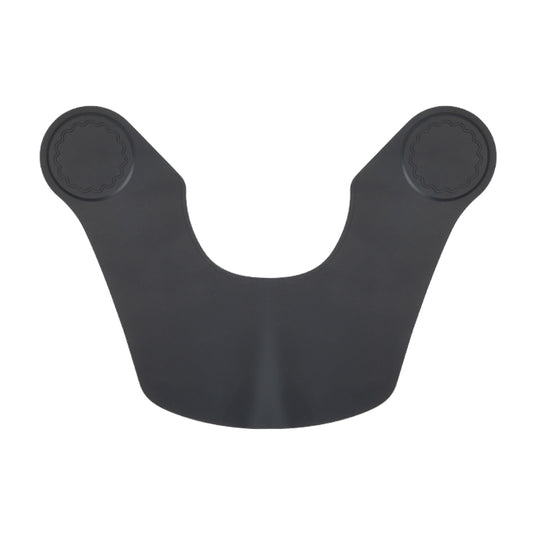Black protective hairdressing collar