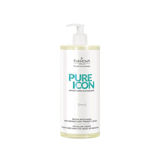 Farmona pure icon micellar water for face and eye make-up removal 500 ml