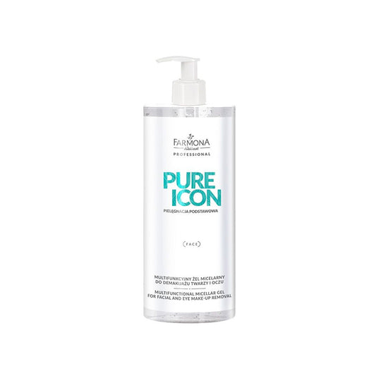 Farmona pure icon multifunctional miceral gel for face and eye make-up removal 500 ml