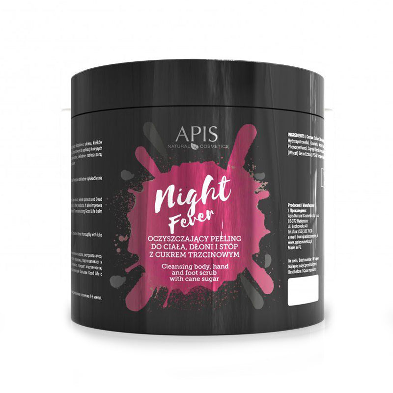 Apis night fever cleansing peeling for body, hands and feet, 700 g
