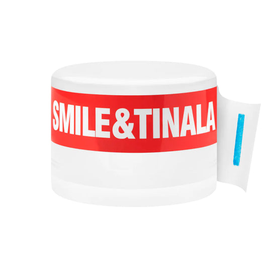 Holičská papírová krabička na obojek - bílá