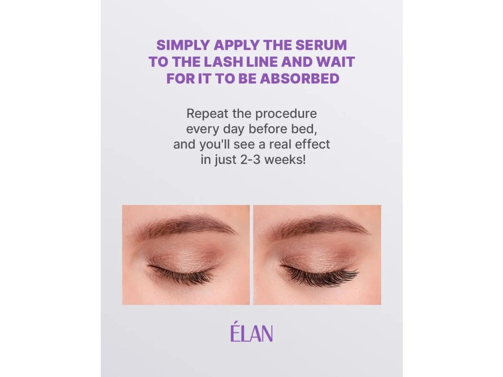 ÉLAN LashBOOST Wimpernserum – pflegendes Serum für das Wimpernwachstum mit Peptiden 4,5 ml