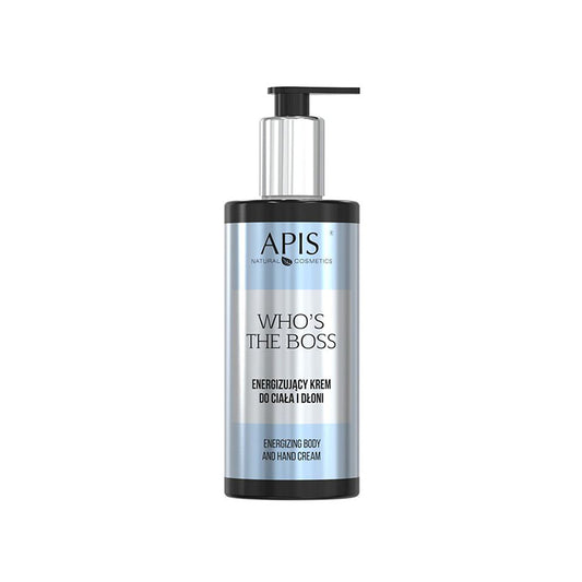 Apis who's the boss energizing body and hand cream, 300 ml