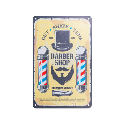 Barber decorative board B018