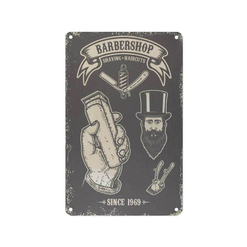 Barber decorative board B047